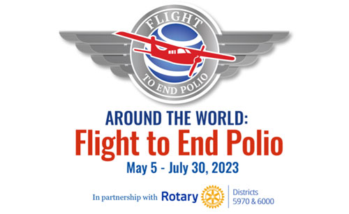 flight to end polio